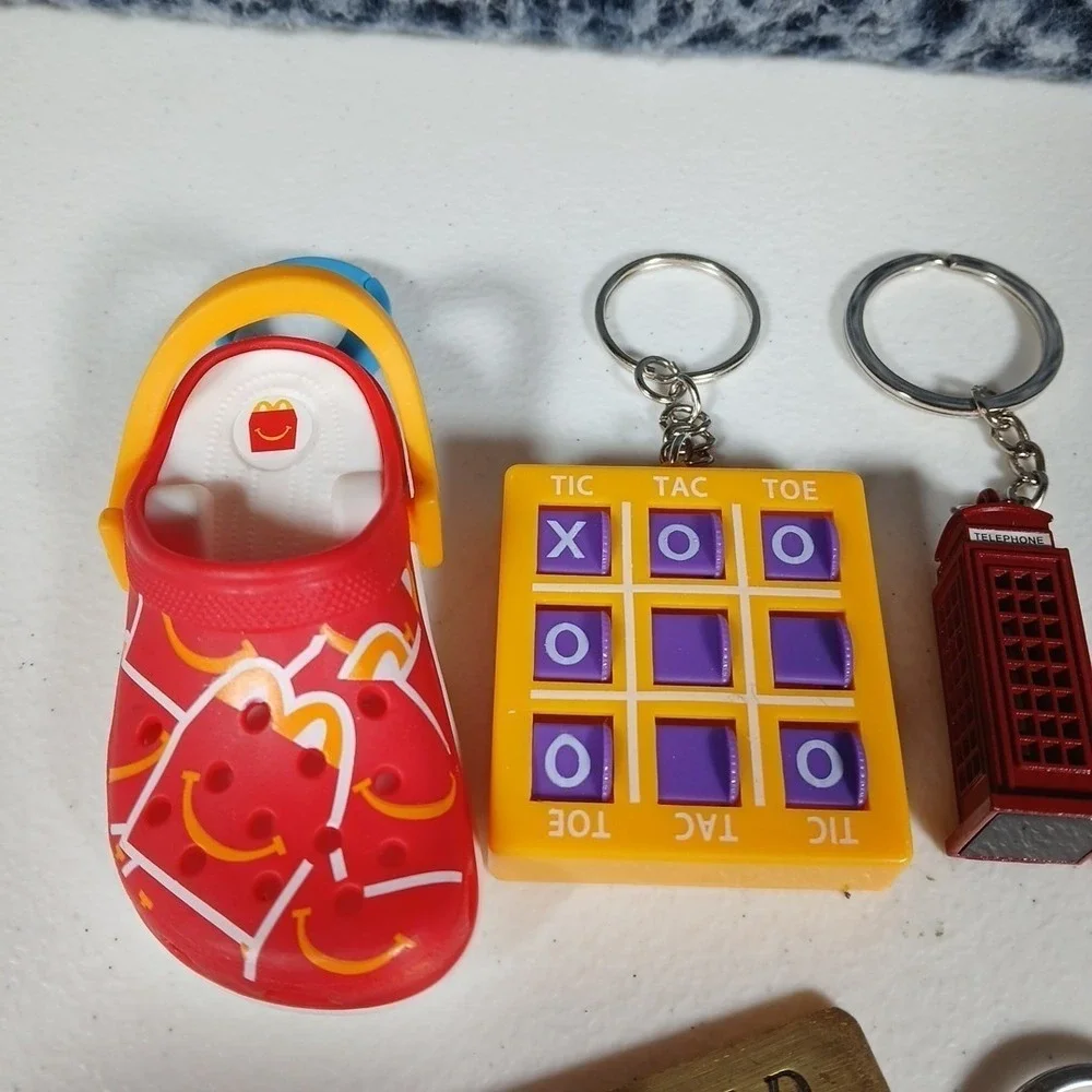 Keychain Lot Mixed Novelty Metal Plastic Gift